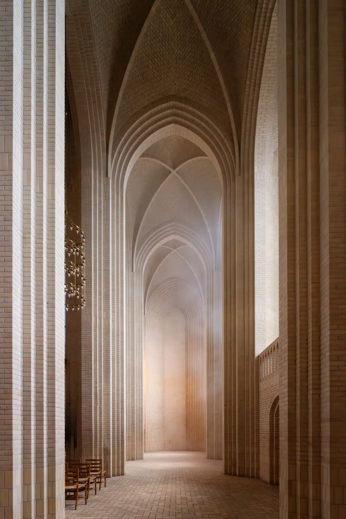 Interior of Grundtvig's Church