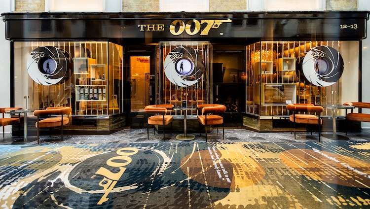 This Luxury James Bond-Themed Bar Celebrates 60 Years of ‘Goldfinger’