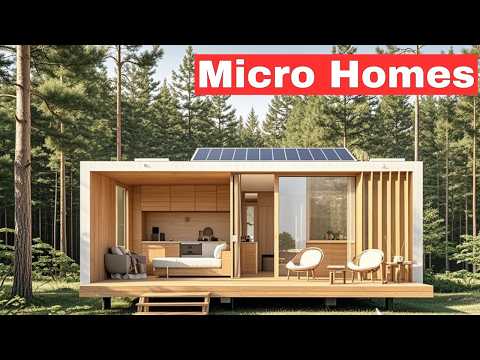 Inside 20 Incredible Micro Homes That Redefine Modern Living in Tiny Spaces!