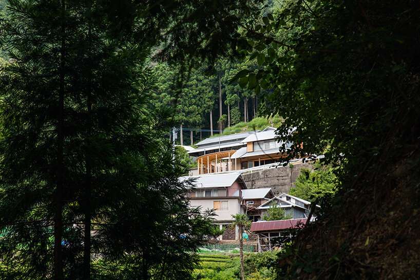 reclaimed materials transform 80-year-old farmhouse into japanese mountain retreat