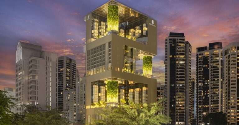 Singapore's "Hotel in Nature" Named World's Best Tall Building