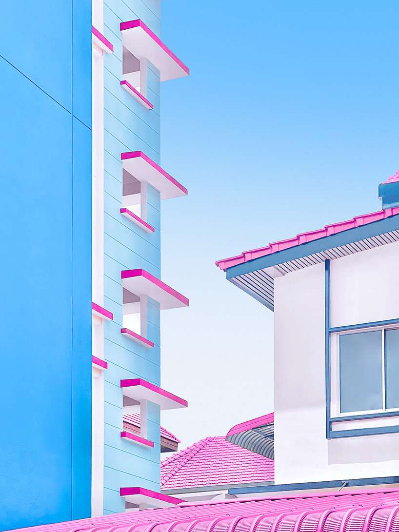 everyday scenes of singapore become 1980s-inspired visuals through nicolas damiens' lens