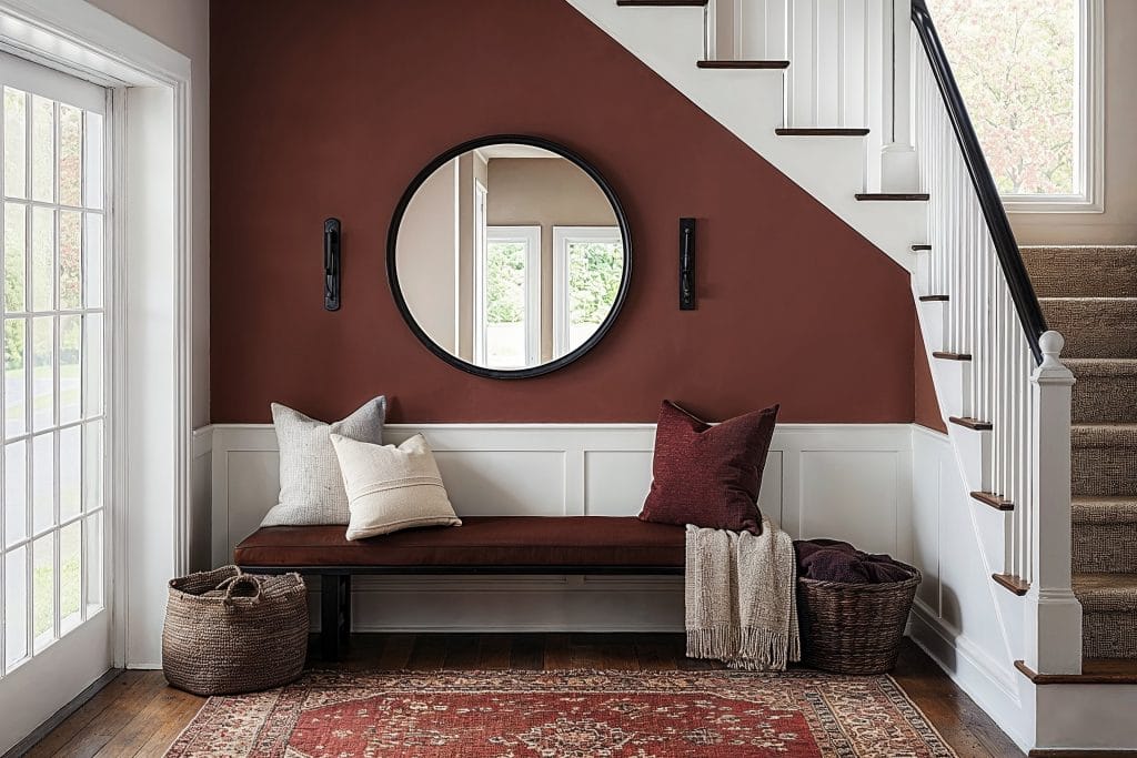 Modern entryway with Behr color of the year 2025 Rumors by DECORILLA