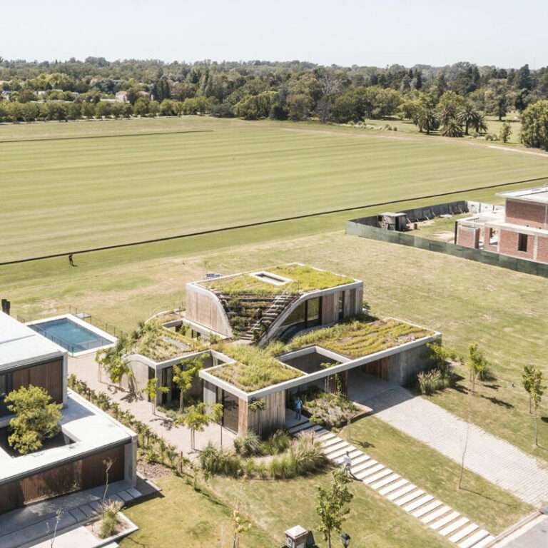 Nirvana House Rises From the Ground as a Three-Story Garden