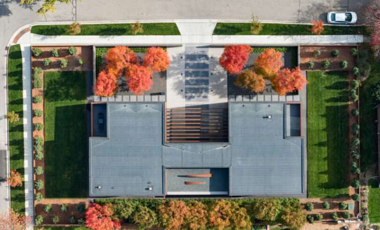 Michigan House Designed for a Collector of Whiskey + Porsches