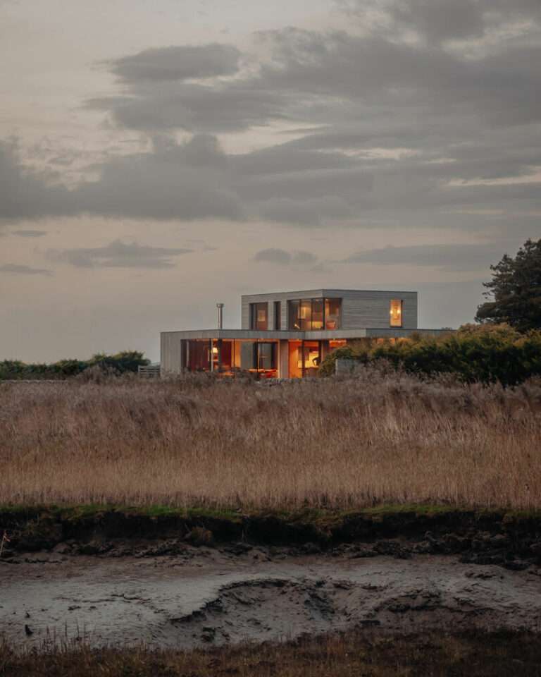 The Tidal House Invites Scottish Tranquility on the Solway Coast