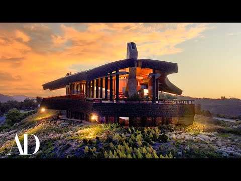 Inside a California Home Made From the Mountain It Stands On | Unique Spaces | Architectural Digest