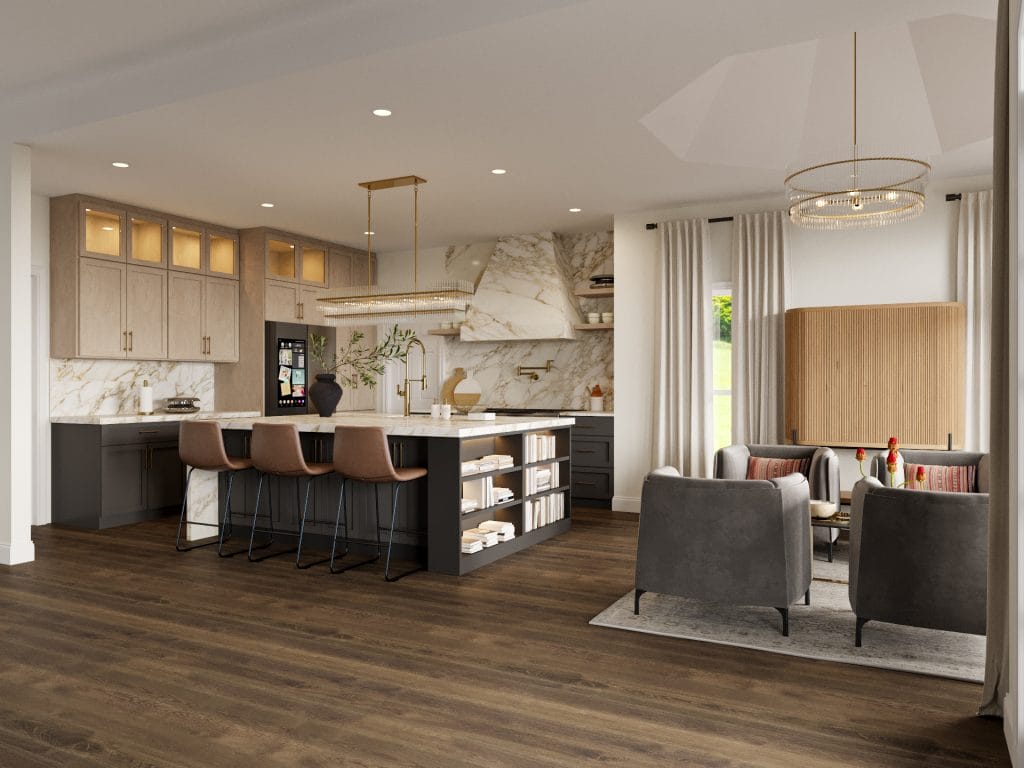 Beautiful elegant kitchen design ideas by Decorilla