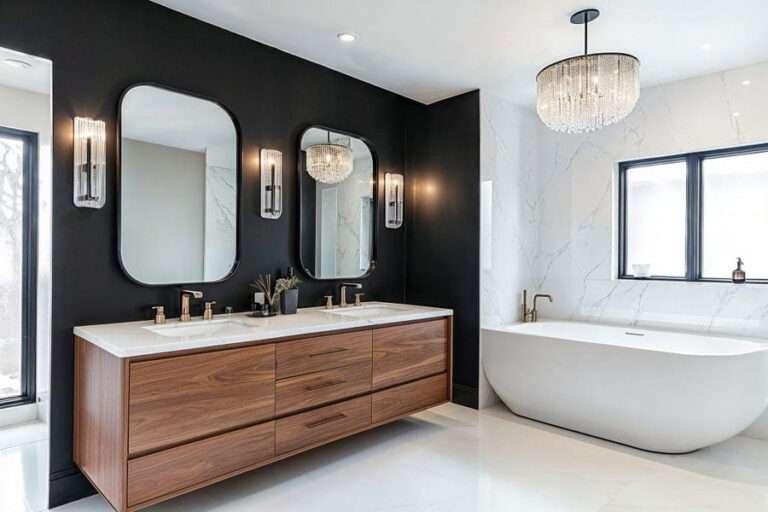 Before & After: Modern Master Bathroom Renovation - Decorilla Online Interior Design