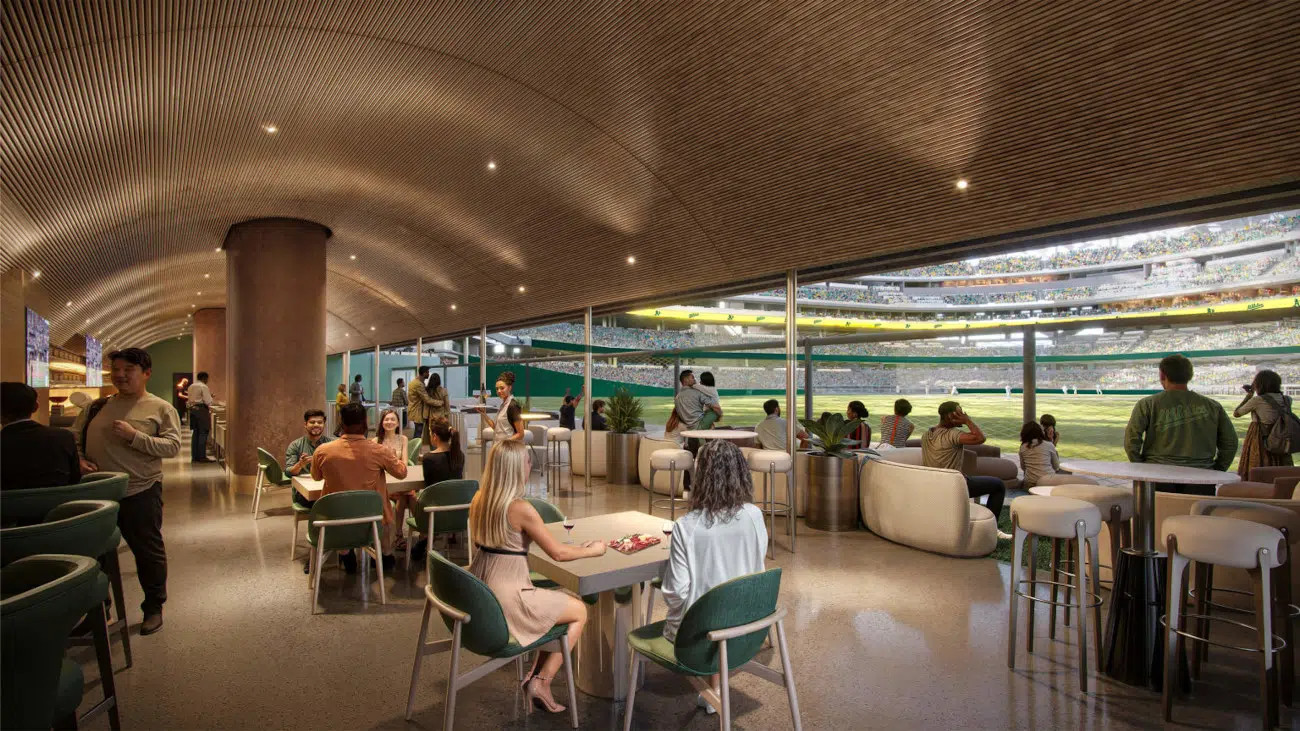 Renderings for Athletics stadium in Las Vegas
