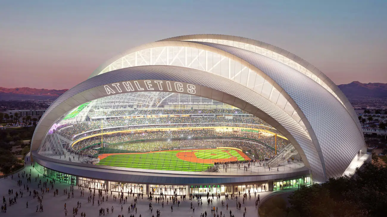 Renderings for Athletics stadium in Las Vegas