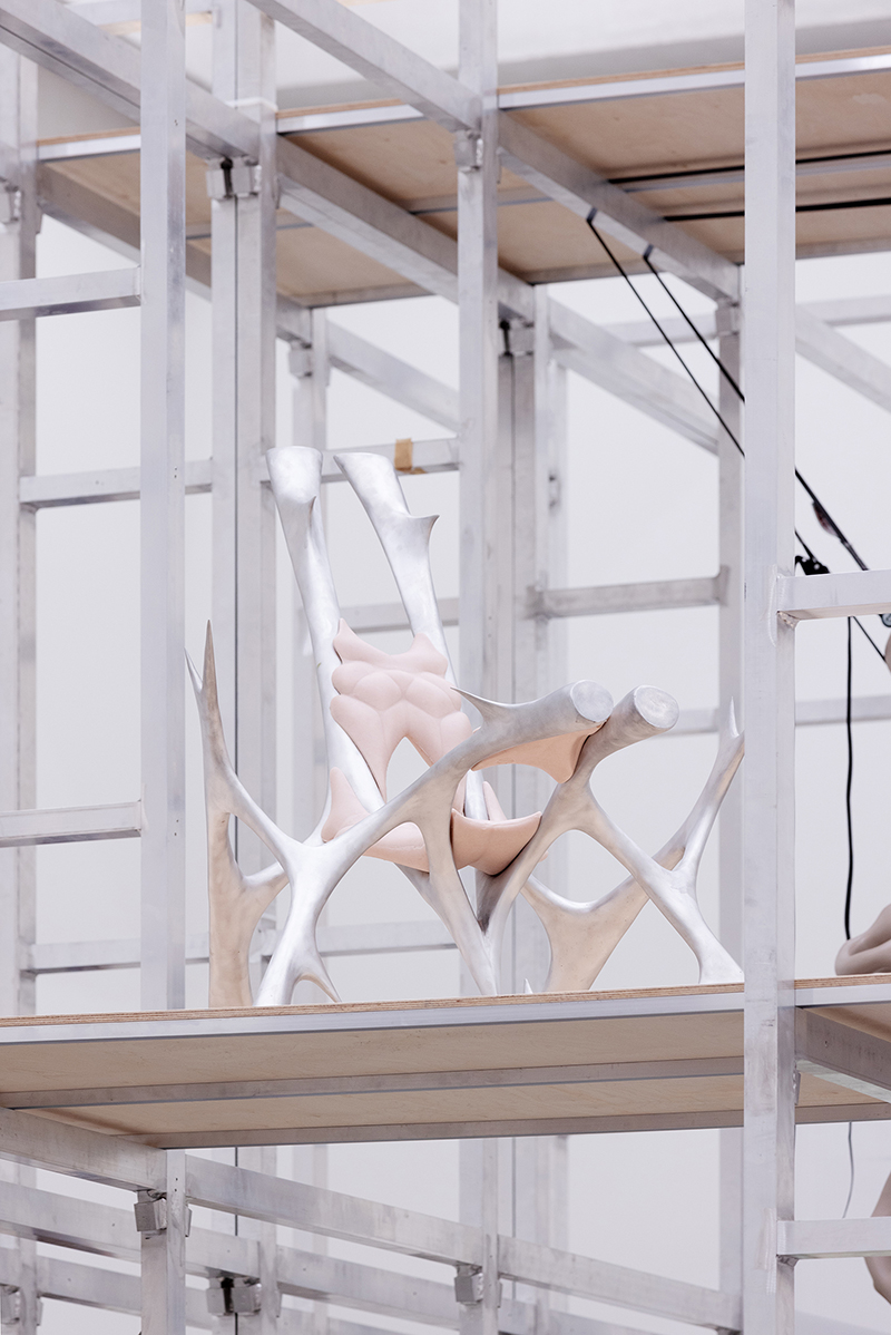 daniel widrig’s working it out exhibition unveils process behind digitally-fabricated art