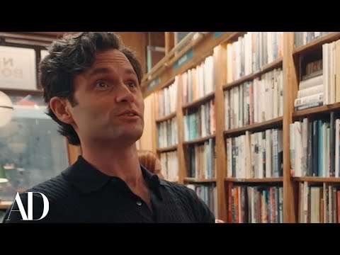 Inside Mooney's Bookstore With Penn Badgley