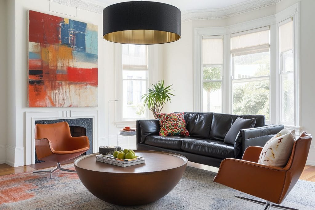 Modern sitting room interior design by DECORILLA