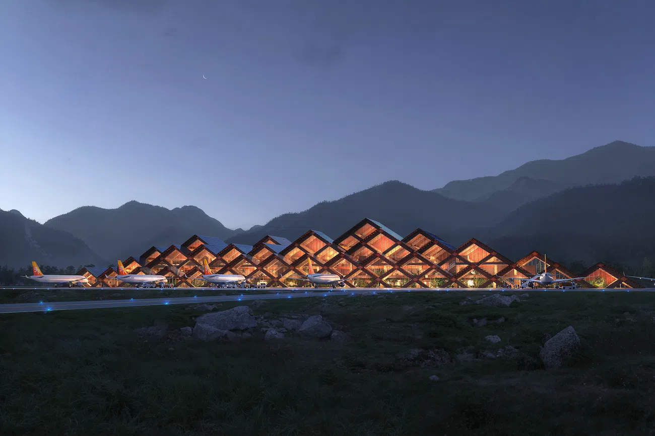 Gelephu International Airport by BIG