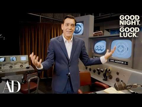 Touring the ‘Good Night, and Good Luck’ Broadway Set (ft. George Clooney) | Architectural Digest