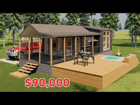 8 AFFORDABLE Tiny Homes with WRAP-AROUND PORCHES You Can Actually Buy Now!