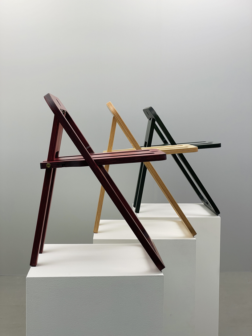 holder objects reintroduces iconic argentinian plaka chair by ricardo blanco