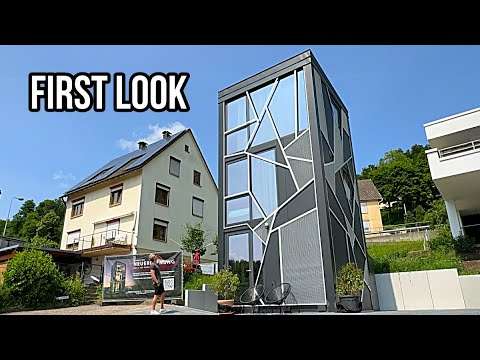 I Just Tested The First Vertical PREFAB HOME in the World!!