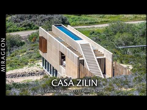 In Symbiosis with Stone and Native Vegetation | Casa Zilin