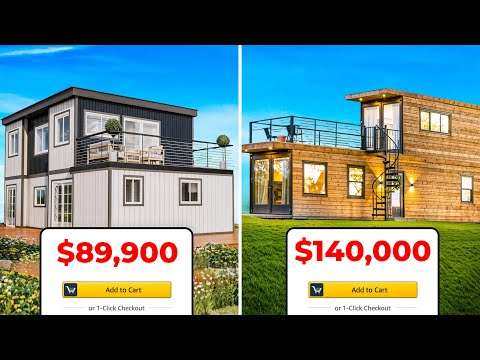 Inside 10 Stunning Shipping Container Homes You Can Buy Now | Turnkey 2-3 Bedrooms