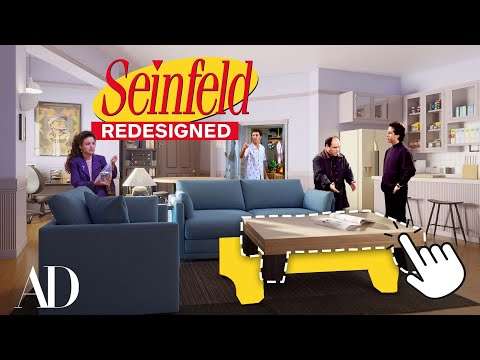 Interior Designer Optimizes Seinfeld’s Apartment For Real Life | Set Reset | Architectural Digest