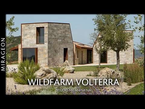 Minimalism in Stone: A Sanctuary in the Tuscan Countryside | Wildfarm Volterra