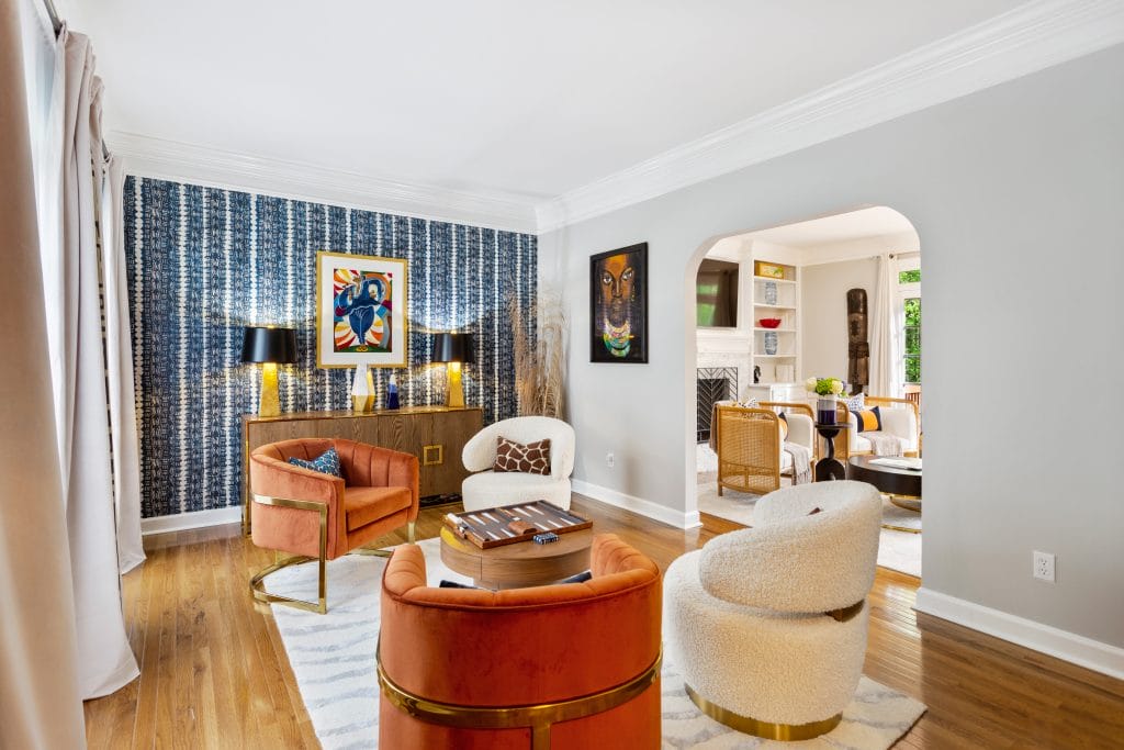 Modern apartment design by Decorilla designer, Sierra G.