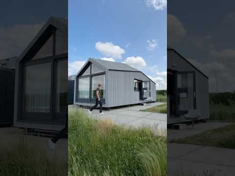 Touring a 500 Square Foot PREFAB HOME with a Wild Exterior #hometour