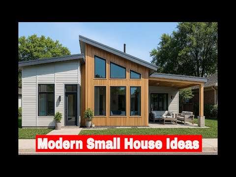 10 Modern Small House Designs with Stunning Interiors & Exteriors (Tiny Home Tour)