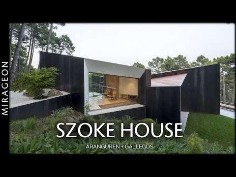 Corten Steel House Shaped by the Mountain Itself | Szoke House