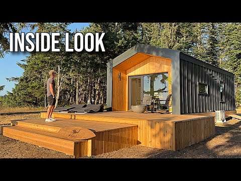 I Tested the Newest Steel Frame PREFAB HOME on the West Coast