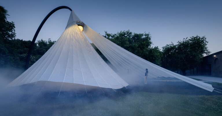 MAD Unveils Giant Graceful ‘Chinese Paper Umbrella’ at the 2025 Venice Architecture Biennale