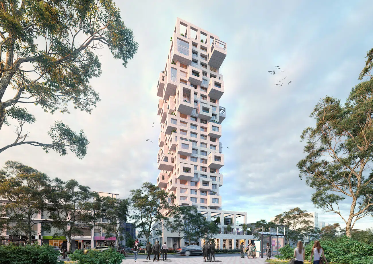 MVRDV Out of the Box building in Taiwan