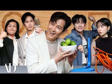 The ‘Squid Game’ Season 3 Cast Test Their Basic Home Skills | Architectural Digest