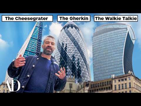 Why Do London Skyscrapers Look Like That? | Walking Tour | Architectural Digest
