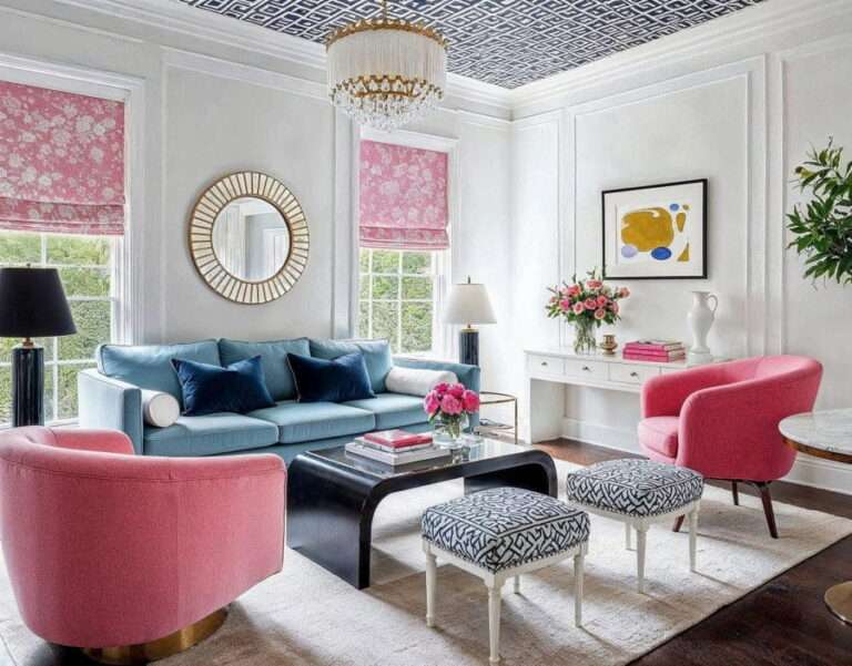 Why Wallpapered Ceilings Are the Next Big Trend in Home Design - Decorilla Online Interior Design