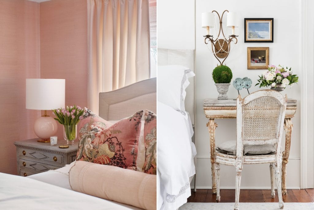 British bedroom interior design style by Decorilla designer, Lauren L. 