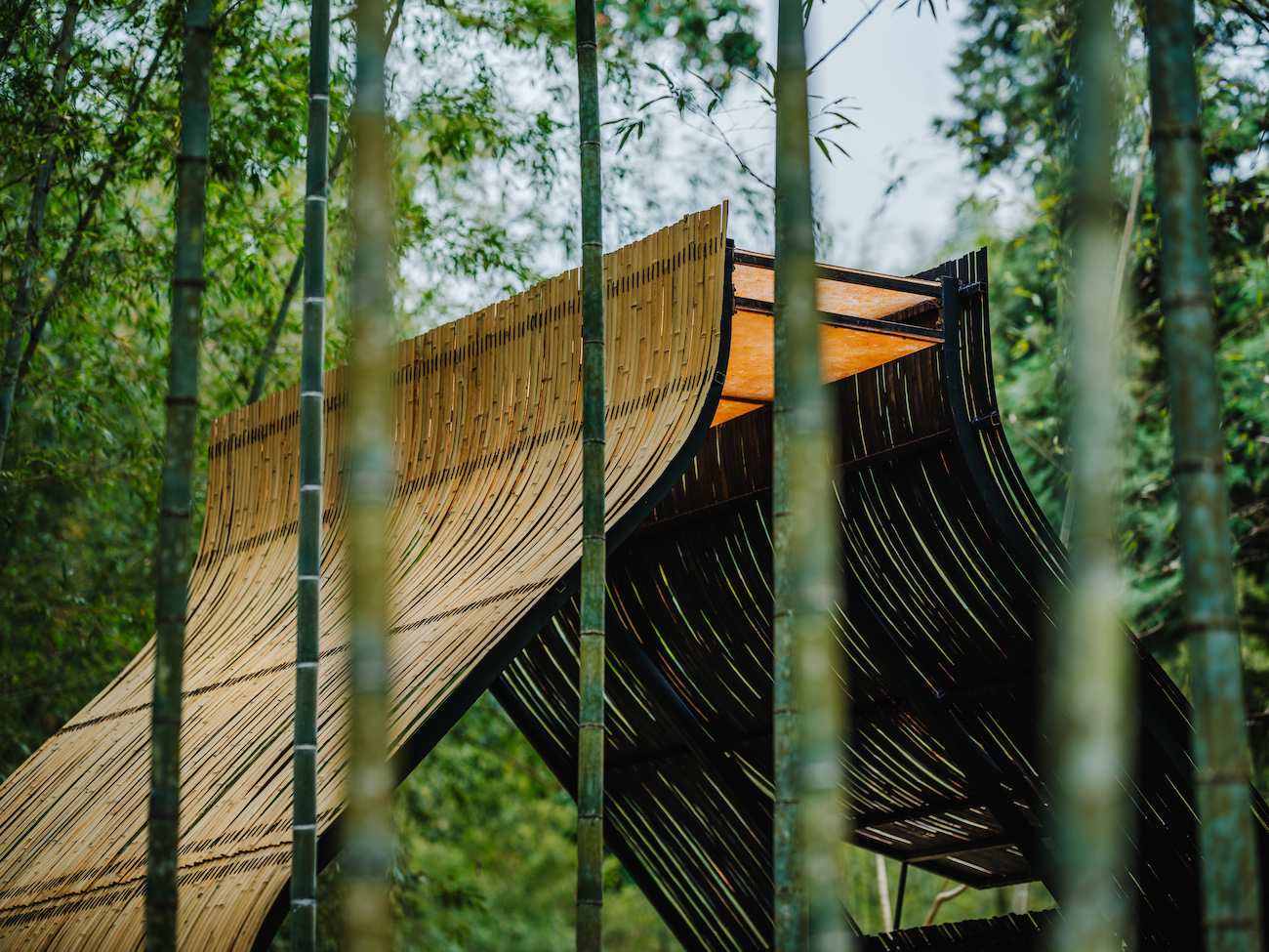 Bamboo Cabin Plan: Sticky Rice Dumpling by Taiwanese artist Cheng Tsung Feng