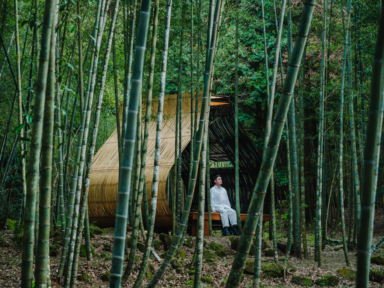 Bamboo Cabin Plan: Sticky Rice Dumpling by Taiwanese artist Cheng Tsung Feng