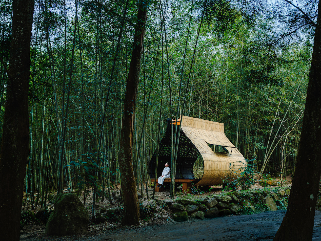Bamboo Cabin Plan: Sticky Rice Dumpling by Taiwanese artist Cheng Tsung Feng