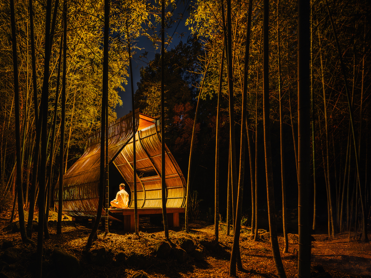 Bamboo Cabin Plan: Sticky Rice Dumpling by Taiwanese artist Cheng Tsung Feng