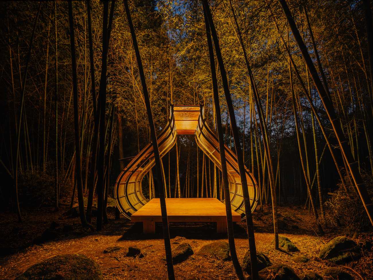 Bamboo Cabin Plan: Sticky Rice Dumpling by Taiwanese artist Cheng Tsung Feng