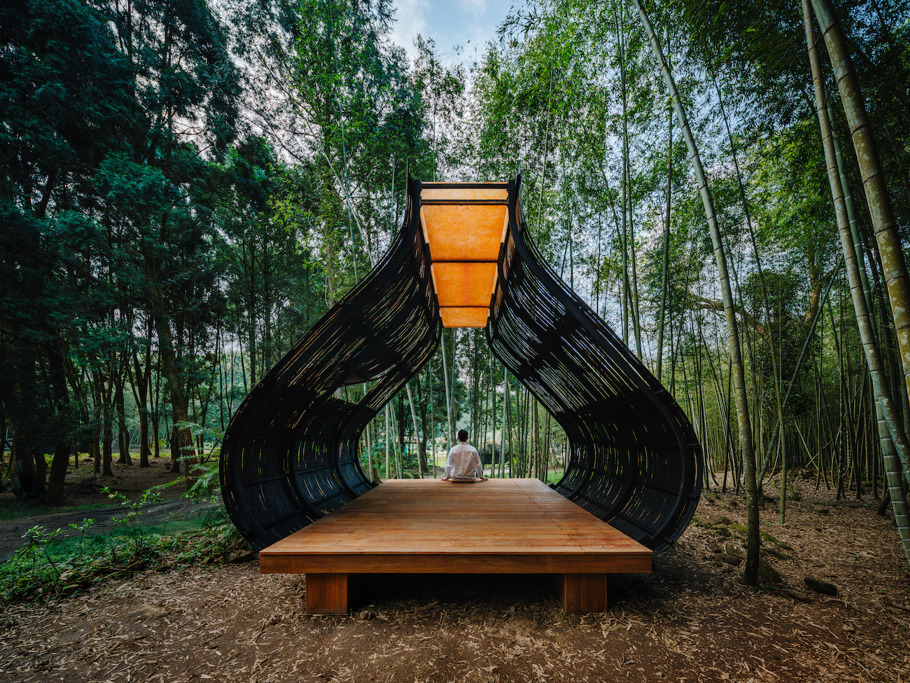 Bamboo Cabin Plan: Sticky Rice Dumpling by Taiwanese artist Cheng Tsung Feng