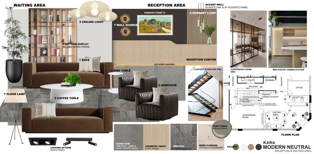 Preliminary proposal by Decorilla designer, Ibrahim H.
