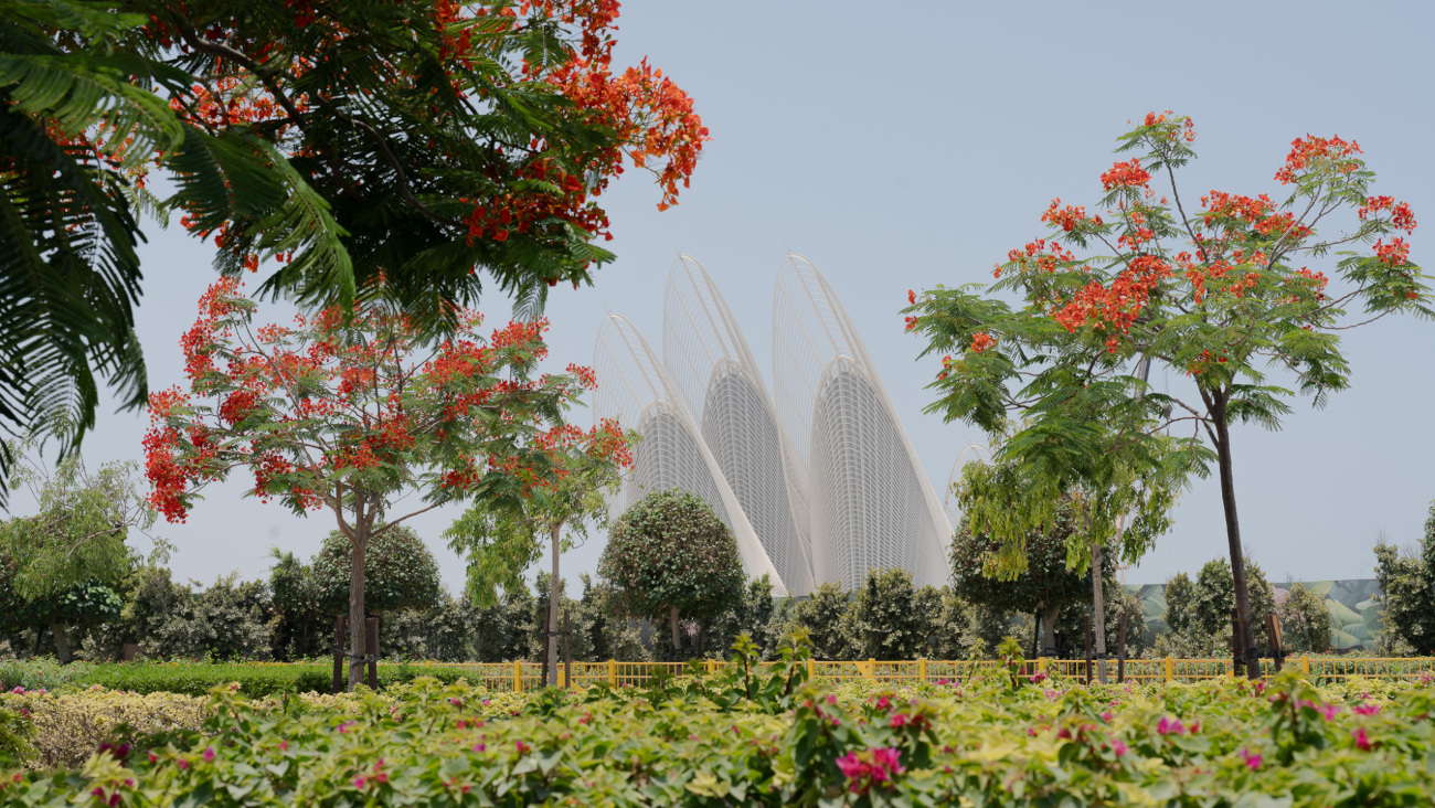 Exterior details of Zayed National Museum