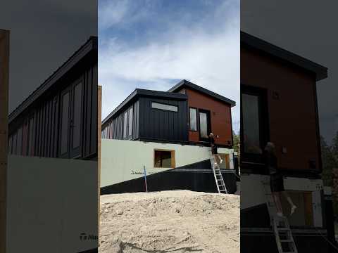 Inside a 1200 square foot Prefab Home with a Steel Frame! #hometour
