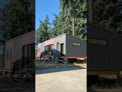 Inside the 800 Square Foot Steel Frame Prefab Home #hometour