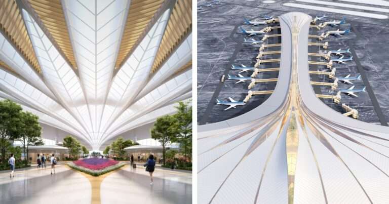 MAD Architects Design Light and Bright “Garden Airport” Terminal Inspired by Nature