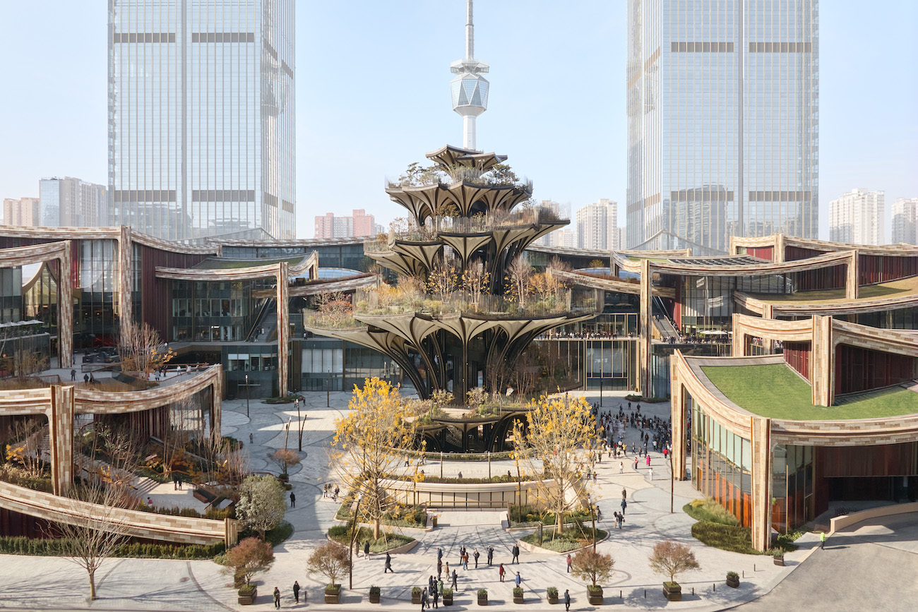 Xi'an CCBD in China, created by Heatherwick Studios